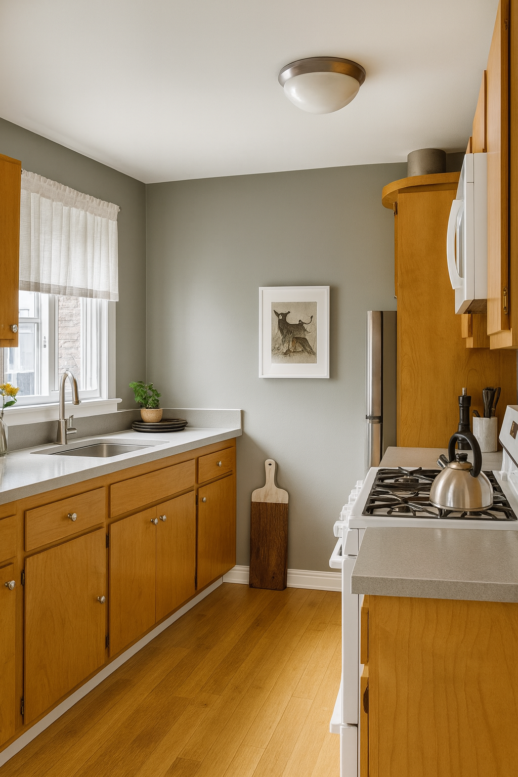 Shared kitchen space